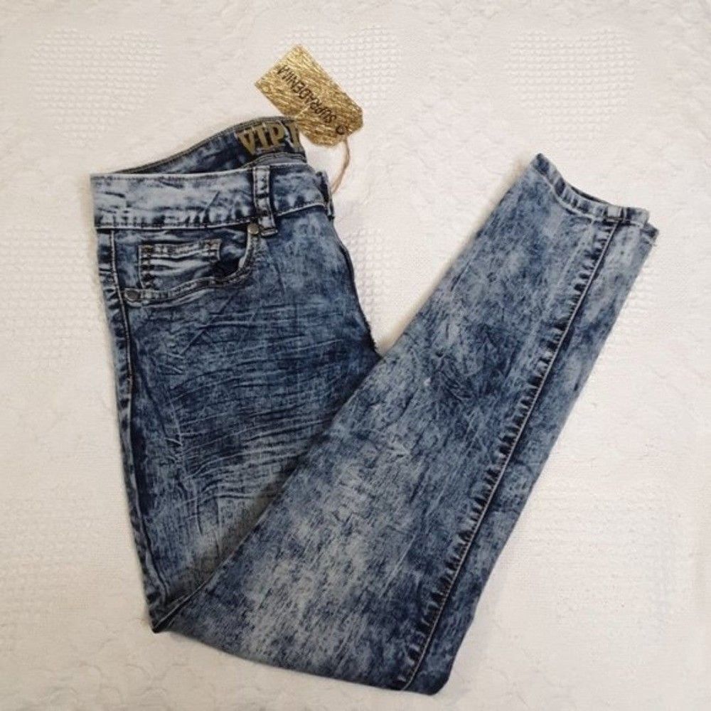 VIP Skinny Girl’s Size 7/8 Stretch Distressed Jeans